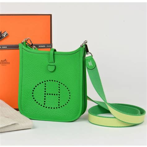 hermes evelyne green|hermes evelyne crossbody bag.